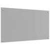 vidaXL Kuchynsk&yacute; backsplash 2 pcs Svetlosiv&aacute; 90 x 50 cm tvrden&eacute; sklo