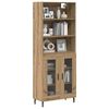 vidaXL Highboard Remeseln&yacute; dub 69,5 x 34 x 180 cm
