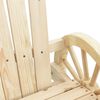 vidaXL Záhradné stoličky Adirondack 4 ks jedľový masív