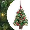 vidaXL Umel&yacute; vianočn&yacute; stromček s 150 LED-i Zelen&aacute; 75 cm PE a PVC