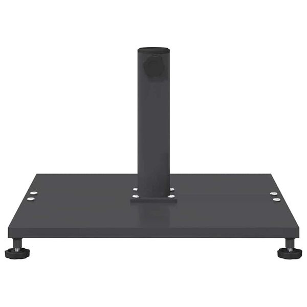 vidaXL Základňa pre slnečník Tmavo šedá 45 x 45 x 31 cm