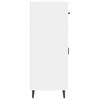 vidaXL Komoda biela 69,5x34x90 cm kompozitné drevo