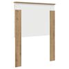 vidaXL Zadné čelo s čelnou doskou Remeselný dub 75 cm Kompozitné drevo