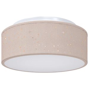 vidaXL Stropn&aacute; lampa so bodmi Sivohned&aacute; 30 x 30 x 13,5 cm l&aacute;tka