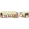 vidaXL Z&aacute;hradn&aacute; s&uacute;prava gaučov 6 ks Pr&iacute;rodn&aacute; a kr&eacute;mov&aacute;