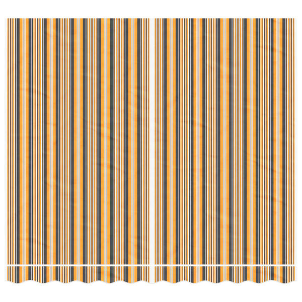 vidaXL Náhradná látka na markízu rôznofarebná pruhovaná 3x2,5 m