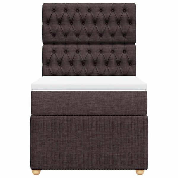 vidaXL Posteľn&yacute; r&aacute;m boxsping s matracom hned&yacute; 90x200 cm l&aacute;tka