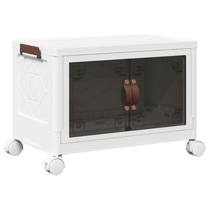 vidaXL stohovateľn&yacute; &uacute;ložn&yacute; box s kolieskami 28 L 48,5x29,5x33 cm