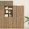 vidaXL Highboard 2 pcs Remeseln&yacute; dub 30 x 42,5 x 185 cm