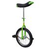 vidaXL Zelen&aacute; nastaviteľn&aacute; jednokolka 16''
