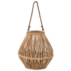 vidaXL Držiak na lampu na z&aacute;vesn&uacute; sviečku Pr&uacute;ten&yacute; Natural