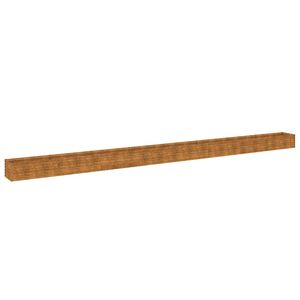 vidaXL Z&aacute;hradn&yacute; vyv&yacute;&scaron;en&yacute; z&aacute;hon 770x50x36 cm kort&eacute;nov&aacute; oceľ