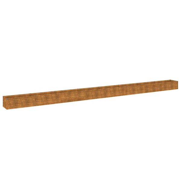 vidaXL Z&aacute;hradn&yacute; vyv&yacute;&scaron;en&yacute; z&aacute;hon 770x50x36 cm kort&eacute;nov&aacute; oceľ