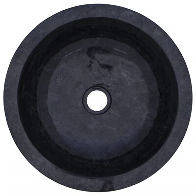 vidaXL Kúpelňová skrinka tíkový masív s umývadlami z čierneho mramoru