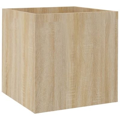 vidaXL Súprava nábytku do chodby dub sonoma spracované drevo