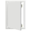 vidaXL Access Panel Biela 33 x 23 x 3 cm Oceľ