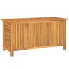 vidaXL Z&aacute;hradn&yacute; &uacute;ložn&yacute; box s vreckom 114x50x58 cm mas&iacute;vny teak