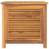 vidaXL Z&aacute;hradn&yacute; &uacute;ložn&yacute; box s vreckom 60x50x5 cm mas&iacute;vny teak