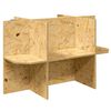 vidaXL Z&aacute;kladňa ter&aacute;ria Hned&aacute; 80 x 50 x 50 cm OSB