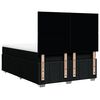 vidaXL Boxspring posteľ s matracom čierny 140x190 cm l&aacute;tka