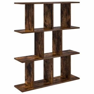 vidaXL Stenn&aacute; polica Dymov&yacute; dub 102 x 20 x 96 cm Kompozitn&eacute; drevo