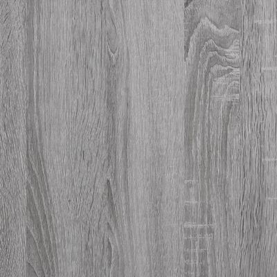 vidaXL Kockové police 2 ks sivé sonoma 80x15x26,5 cm spracované drevo