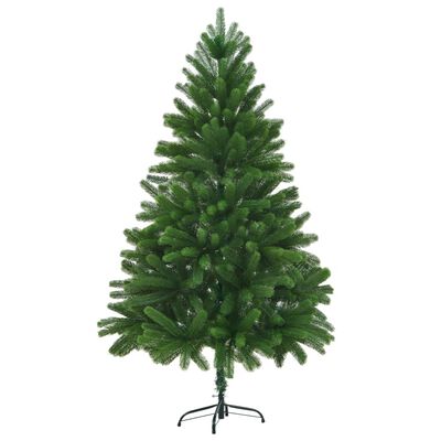 vidaXL Umelý vianočný stromček, realistické ihličie 210 cm, zelený