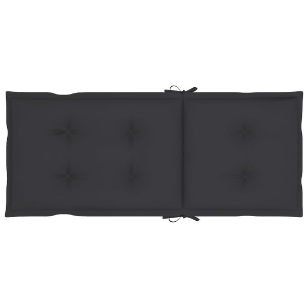 vidaXL Z&aacute;hradn&eacute; skl&aacute;pacie stoličky s podložkami 8 ks siv&eacute; ak&aacute;ciov&eacute; drevo