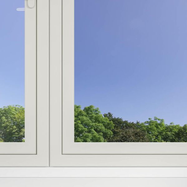 vidaXL Solárne fólie 3ks so statickým reflexným efektom strieborné PVC