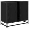 vidaXL K&uacute;peľňov&aacute; skrinka pod um&yacute;vadlo Čierny dub 65 x 33 x 60 cm
