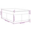 vidaXL Boxspring posteľ s matracom, ružov&aacute; 120x190 cm, zamat