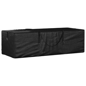 vidaXL &Uacute;ložn&aacute; ta&scaron;ka na z&aacute;hradn&eacute; vank&uacute;&scaron;e čierna 135x40x55 cm polyetyl&eacute;n