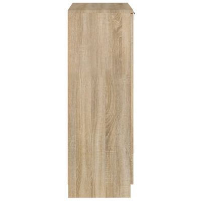 vidaXL Botník dub sonoma 59x35x100 cm spracované drevo