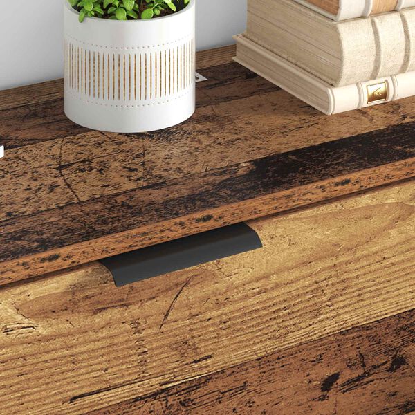 vidaXL Serv&iacute;rovacia skriňa 3 pcs Star&eacute; drevo Kompozitn&eacute; drevo