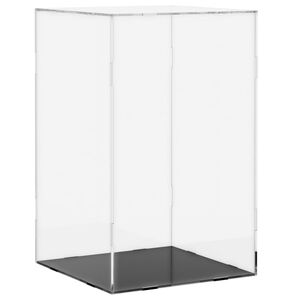 vidaXL Priehľadn&aacute; reklamn&aacute; krabica 14x14x22 cm akrylov&aacute;