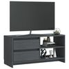 vidaXL TV skrinka siv&aacute; 80x31x39 cm borovicov&yacute; mas&iacute;v