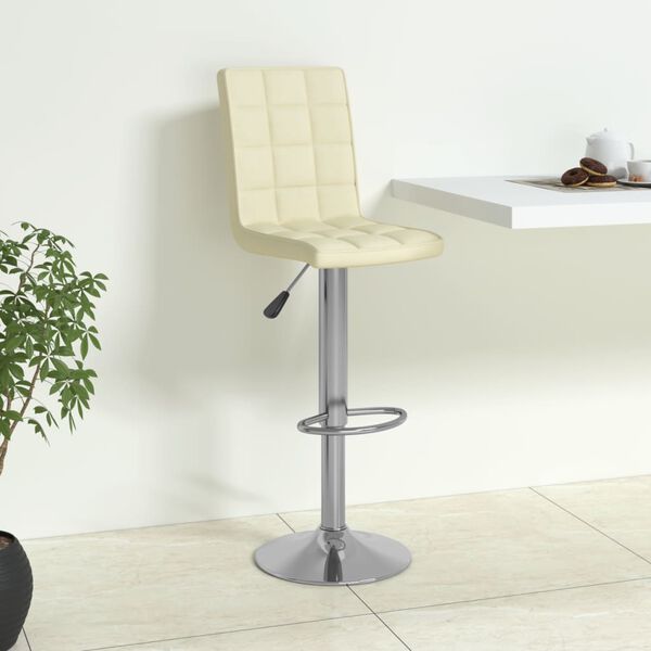 vidaXL Barov&aacute; stolička kr&eacute;mov&aacute; l&aacute;tkov&aacute;