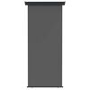 vidaXL Bočn&yacute; mark&iacute;z na balk&oacute;n 80 x 250 cm 100% polyester, železo, oceľ