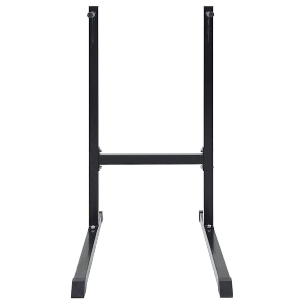 vidaXL Stanica na dipy Čierna 104 x 66.5 x 122 cm