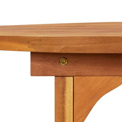 vidaXL Záhradný jedálenský stôl 280x90x75 cm masívne akáciové drevo