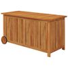 vidaXL Z&aacute;hradn&yacute; &uacute;ložn&yacute; box s kolieskami 113x50x58 cm mas&iacute;vna ak&aacute;cia