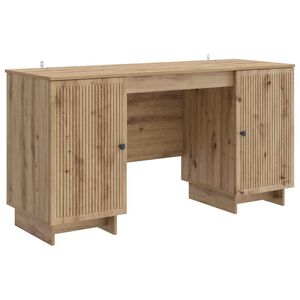 vidaXL St&ocirc;l Dub artisan Kompozitn&eacute; drevo 142,5 x 50 x 75 cm