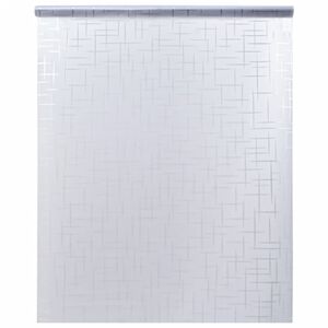 vidaXL Okenn&aacute; f&oacute;lia matn&aacute; vzor hviezd 90x500 cm PVC