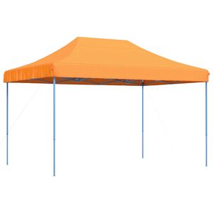 vidaXL P&aacute;rty stan 279 x 410 x 315 cm Oranžov&aacute; Oxfordsk&aacute; l&aacute;tka