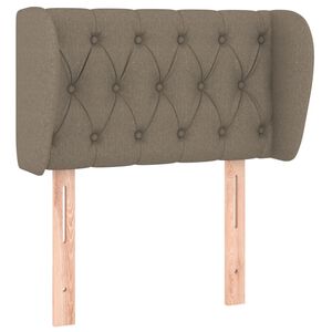 vidaXL Čelo postele so z&aacute;hybmi sivohned&yacute; 83x23x78/88 cm l&aacute;tka