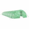 vidaXL F&oacute;liovn&iacute;k s oceľov&yacute;m r&aacute;mom zelen&yacute; 90 m&sup2; 18x5x2,3 m