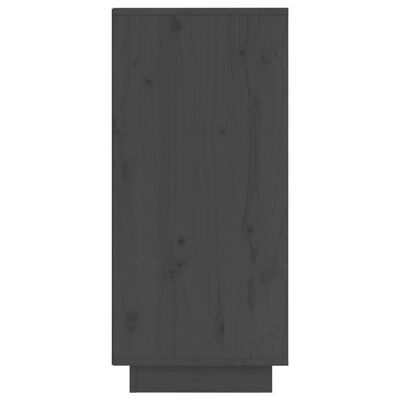 vidaXL Komody 2 ks sivé 31,5x34x75 cm borovicový masív