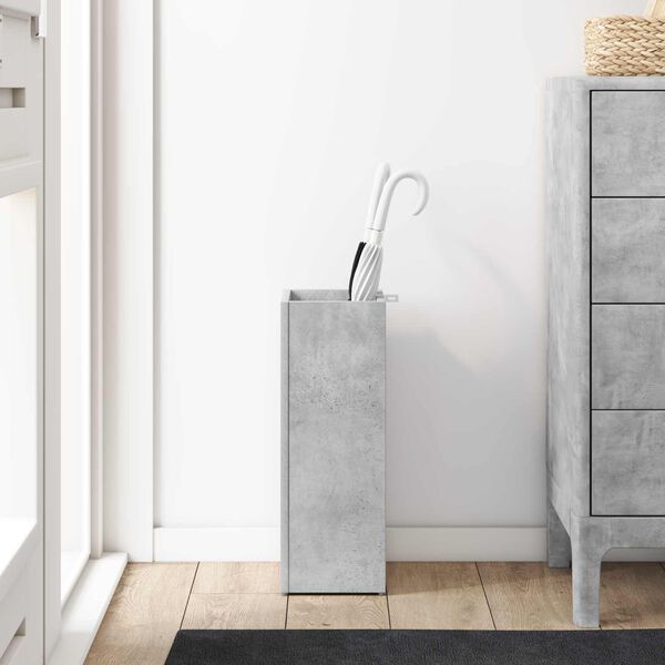 vidaXL Stojan na slnečn&iacute;k s &uacute;ložiskom Bet&oacute;nov&aacute; &scaron;ed&aacute; 20 x 20 x 55,5 cm