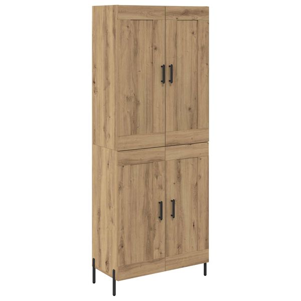 vidaXL Highboard 2 pcs Remeseln&yacute; dub Kompozitn&eacute; drevo
