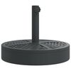 vidaXL Podstavec pod slnečn&iacute;k pre &Oslash;38/48 mm tyče 25 kg kruh